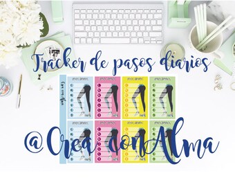 Healthy, fitness, running / / tracking exercise / / decorated for calendar, diary, or scrapbooking stickers / / Planner stickers.