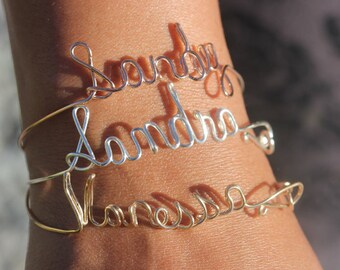 Name Bracelet-Personalized-Name Jewelry-Personalized Jewelry-Custom Bracelet-Bridesmaid Gift-Personalize Bracelet-Custom Name Bracelet