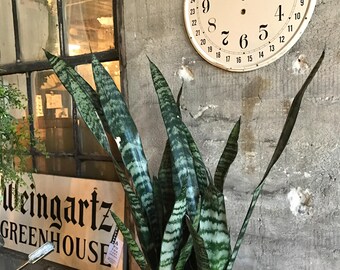Vintage Clock Face, Farmhouse Decor