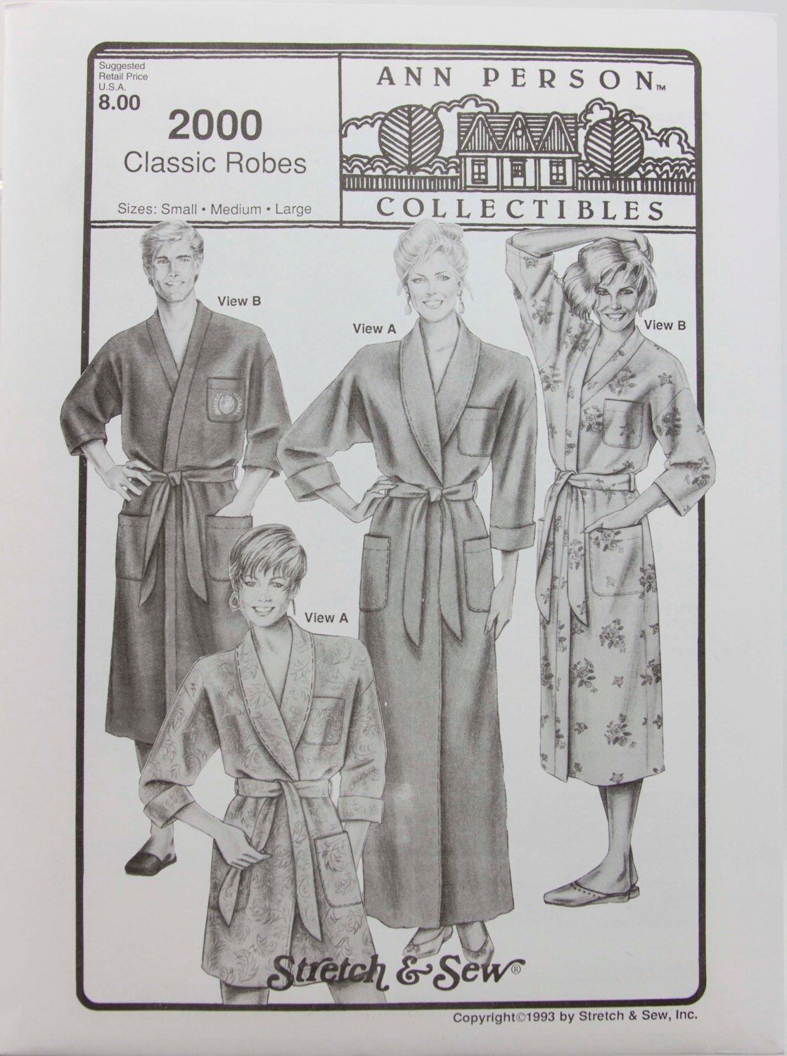 Stretch & Sew Classic Robe 2000 pattern review by PaulineN