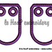 Blank Round shape TAGS Shoe Charms Machine Embroidery In-Hoop Design Monogram 4x4 5x7 6x10 ITH Costume custom personalize bag backpack Wings