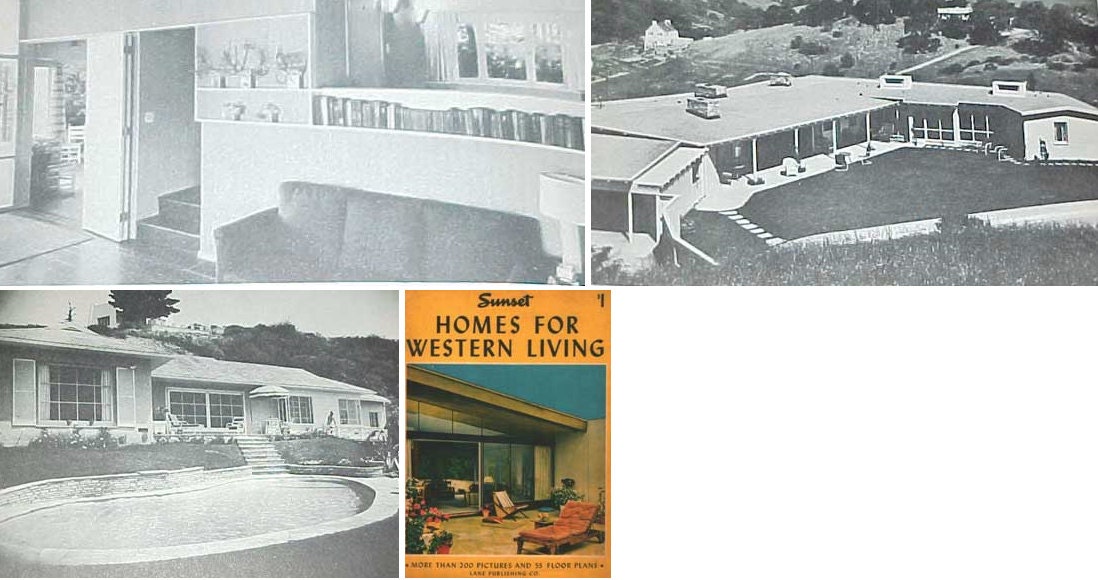 1950 Homes For Western Living Cliff May Ranch house plans 1950 Homes For Western Living Cliff May Ranch house plans