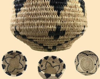 Traditional Coiled Basket Weaving Kit - makes one 4in.-6in. Basket, Expanded version (wckcoiledexp)