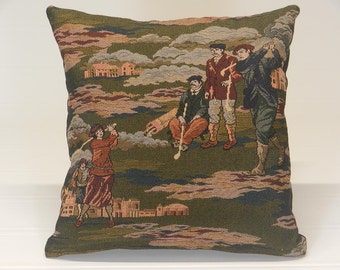 Pictorial Tapestry Accent Pillows