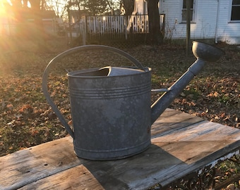 Watering Can * Vintage Watering Can * Galvanized Watering Can * Industrial Metal Watering Can * French Country * Farmhouse
