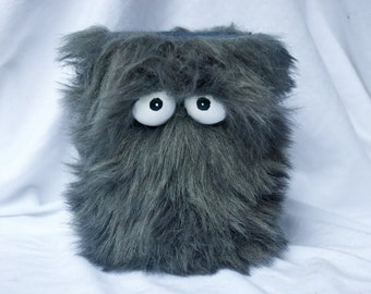 Kids Instruments Shaker - Furry Grey Handmade Durable Eco-Friendly Fun Coolest Shaker Drums Instruments For Kids