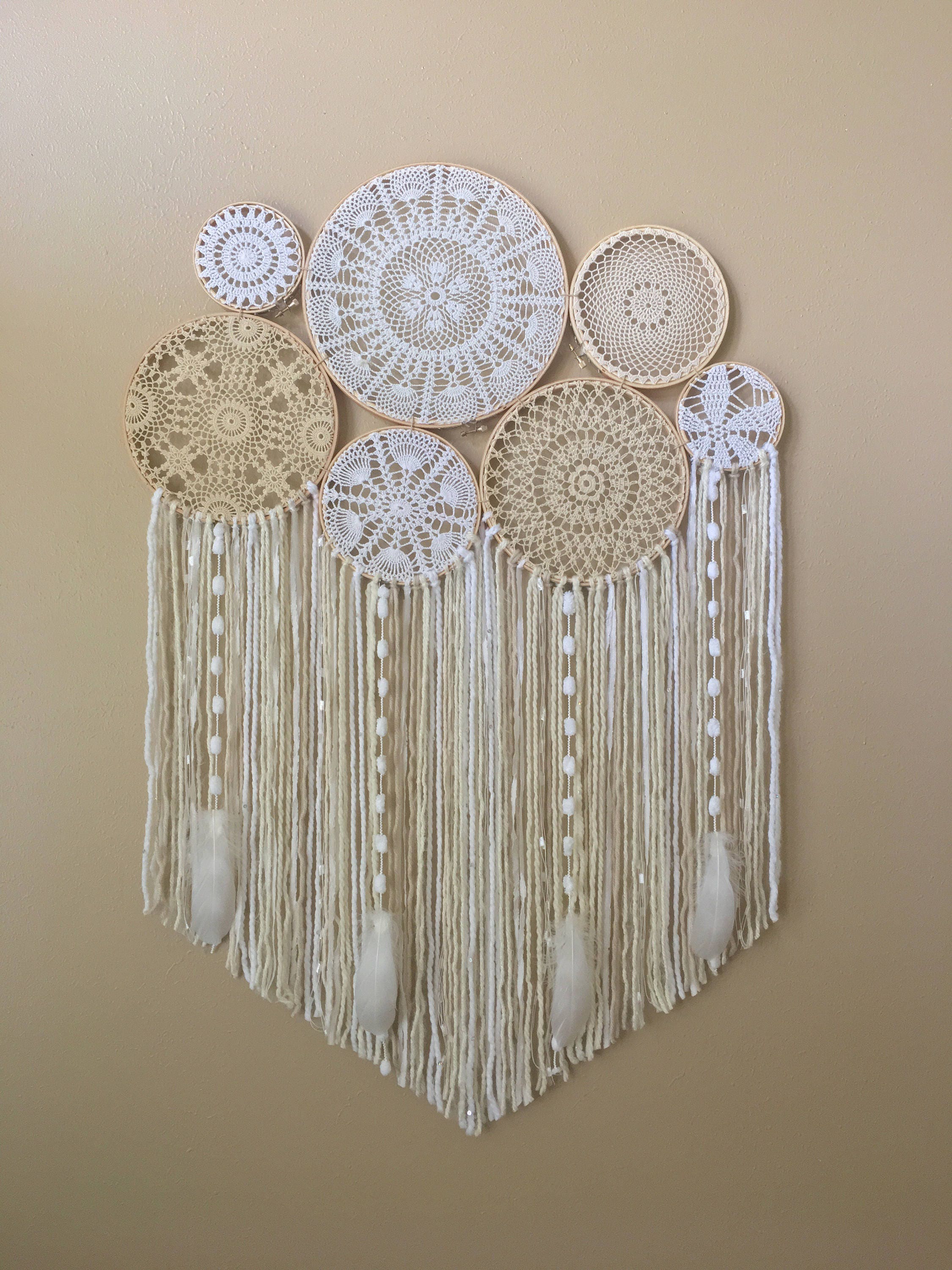 Dream Catcher Wall Hanging Doily Dream Catcher Boho