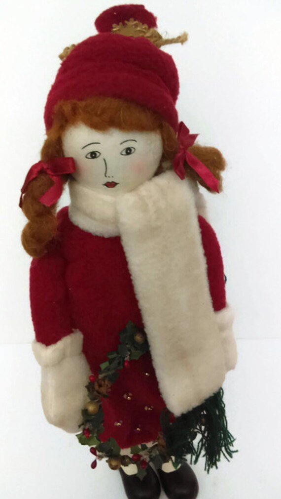 Vintage christmas Rag Doll Home Decor For Decoration Only