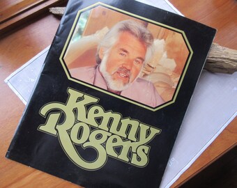 Kenny Rogers A Souvenir Scrapbook Photo Book Kenny Rogers Magazine.