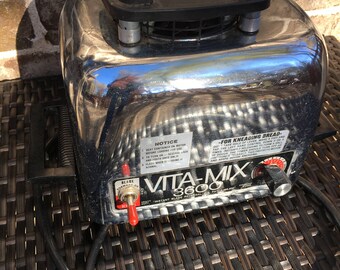 Vita-Mix 3600 Chrome Stainless Steel Motor Base Only Model 479041