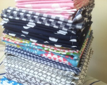 Bulk Family Pack Cloth Napkins, you choose the quantity and the size, by CHOW with ME - FREE Shipping