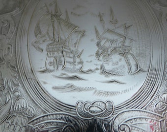 Vice Admiral Horatio Nelson Victory engravings Rare Falstaff set of 6 coasters