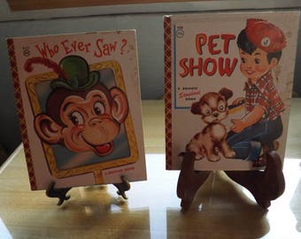 Two Vintage Children Bonnie Books