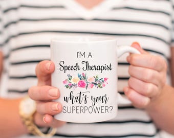 Mug for Speech Language Pathologist, Speech Therapy Mug, Funny SLP Mug, Speech Therapy Gifts, Gifts for Speech Therapist, SLP gifts, SLP Mug