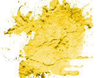 Stable Fresh Lemon Yellow Mica Pigment Powder Non Bleeding Shimmer for Soap and Craft Making