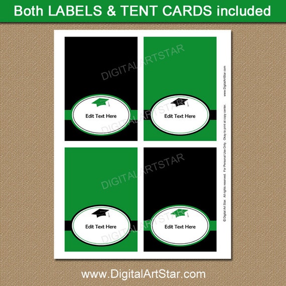 dinner place card template