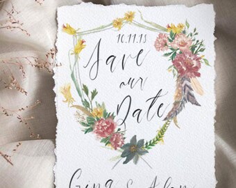 ADD-ON // Deckled Edge Paper Upgrade
