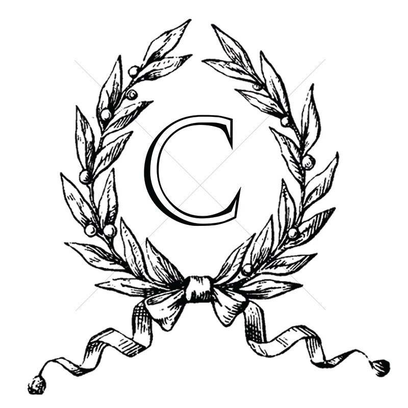 Custom Monogram C Wedding Monogram Monogram Logo Custom Monogram C Wedding Monogram Monogram Logo