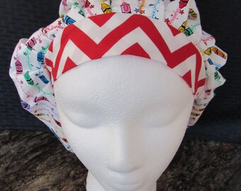 Women's Bouffant Scrub hat