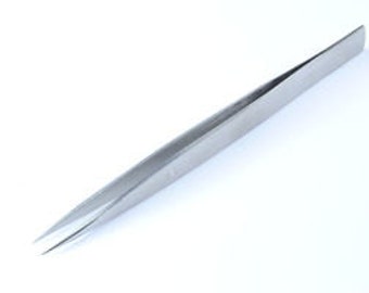 1x NEE Tweezer 5" Pointed Stainless Steel. (S7158) Free UK Postage.