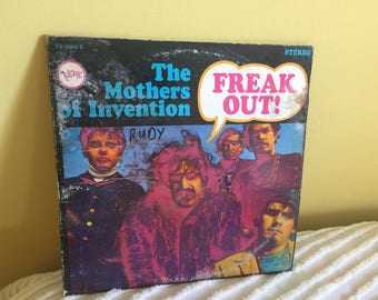 Mothers of Invention Freak Out Double Record Vinyl Album Frank Zappa NEAR MINT condition