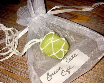 Green Cats Eye Necklace