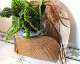 Ceramic wall planter B, ceramic planter, handmade planter