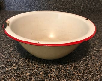 Vintage Enamelware Bowl