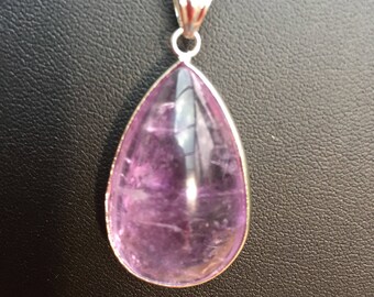 Amethyst teardrop Pendant
