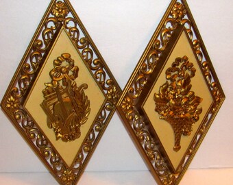 Vintage Syroco Wall Art