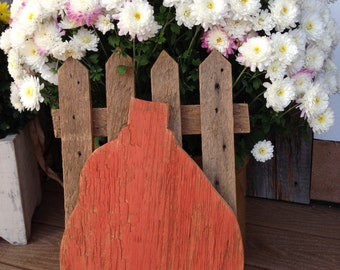 Picket Fence Pumpkin
