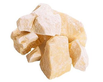 15 Oz Raw African Cocoa Butter, Pure Unrefined, Natural, Prime Pressed Golden
