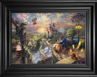 Disney Beauty And The Beast Counted Cross Stitch Pattern Instant PDF Download