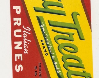 16 Old FRUIT, PRUNE ETC... Crate Labels