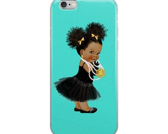 Girls and Pearls | iPhone Case | Teens | Tweens | Kids | Inspirational | Motivational | Empowering | Electric Belle Designs