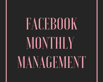 Facebook Social Media Management