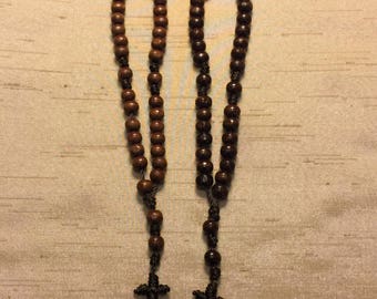 Wood Bead Anglican/Christian Prayer Beads