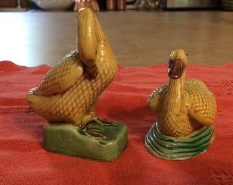 Ceramic Geese / Set of 2