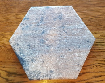 Hexagon Porcelain Tile Trivet