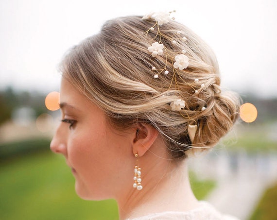 wedding hair flower accessories