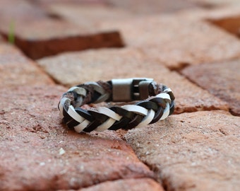 Unisex Braided Leather Bracelet Birthday Gift under 15 Gift for him Gift for her Father's Day Gift for Dad