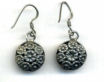 Morocco – modern sterling Silver Berber Earrings