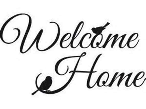 Items similar to Welcome Home Wall Decal/Welcome Home/Welcome/Welocme ... Items similar to Welcome Home Wall Decal/Welcome Home/Welcome/Welocme ...