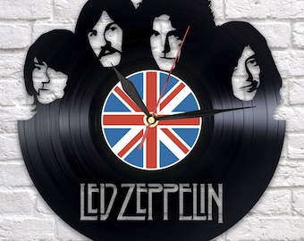 Led Zeppelin - Vinyl - Wall clock - Music