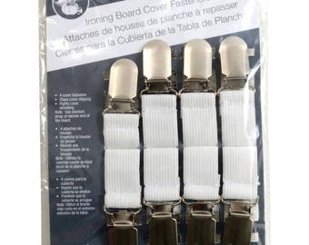 Dritz Ironing Board Cover Fasteners, 4/Pkg #82446