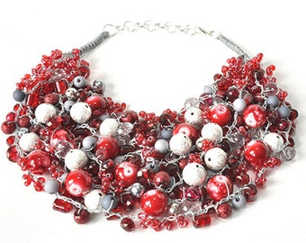 kama4you 3421 necklace crocheted