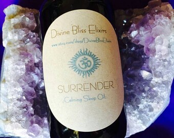 Surrender Δ Sleep Oil {Sacred Healing} {VEGAN and Naturally GLUTEN FREE}