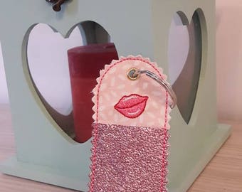Key for lip balm holder