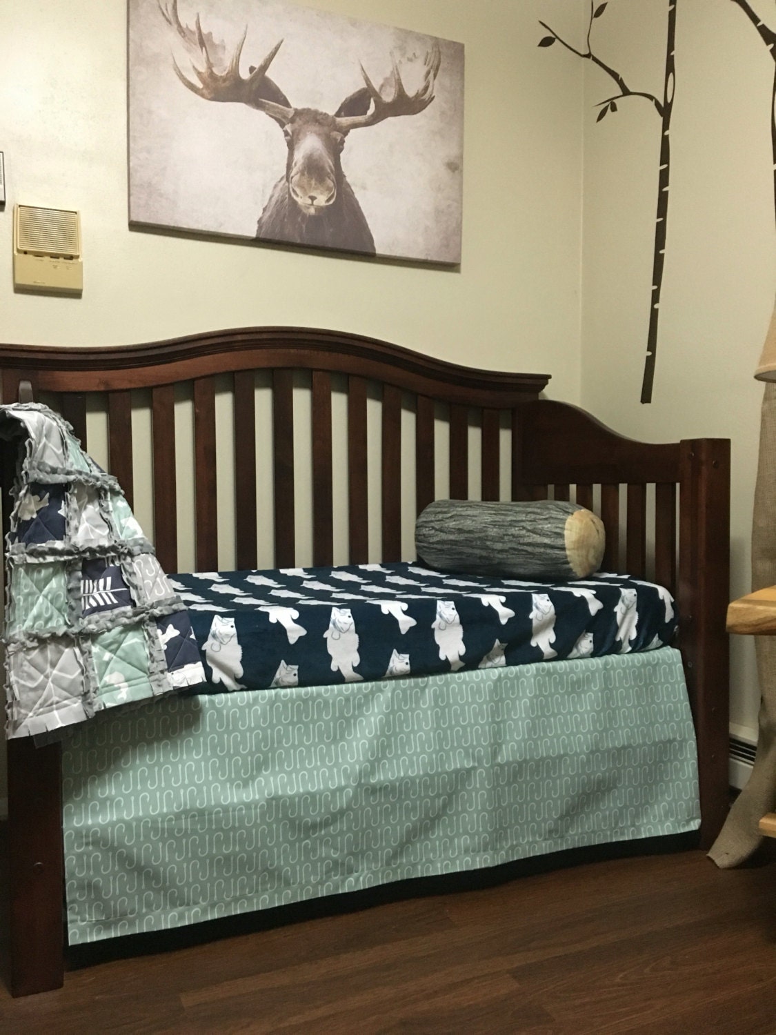 Gone Fishing Nursery Collection Crib Bedding Zoom