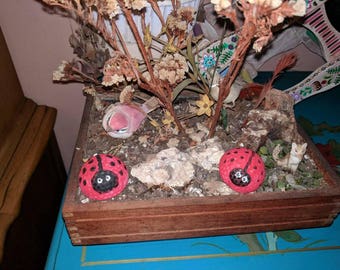 Lady Bug Golf Ball Garden or Home Decoration